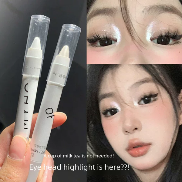 The Eye Pen ~ 608 Highlight Pen with the Same Eye Head to Brighten the Silkworm Pen and Explosive Eye Shadow Pen 604 Matte White Pearlescent
