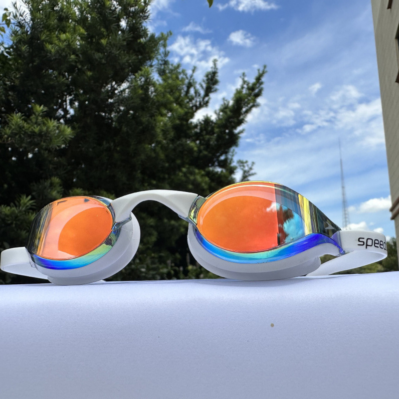 Speedo Speedo スイミングゴーグル プロレーシング トレーニング 競技 カラフルなコーティング 防水 防曇 高精細スイミングゴーグル|undefined