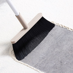 Camellia broom and dustpan set combination household plastic broom with comb teeth small sweeper sweeping water mop soft-bristled broom