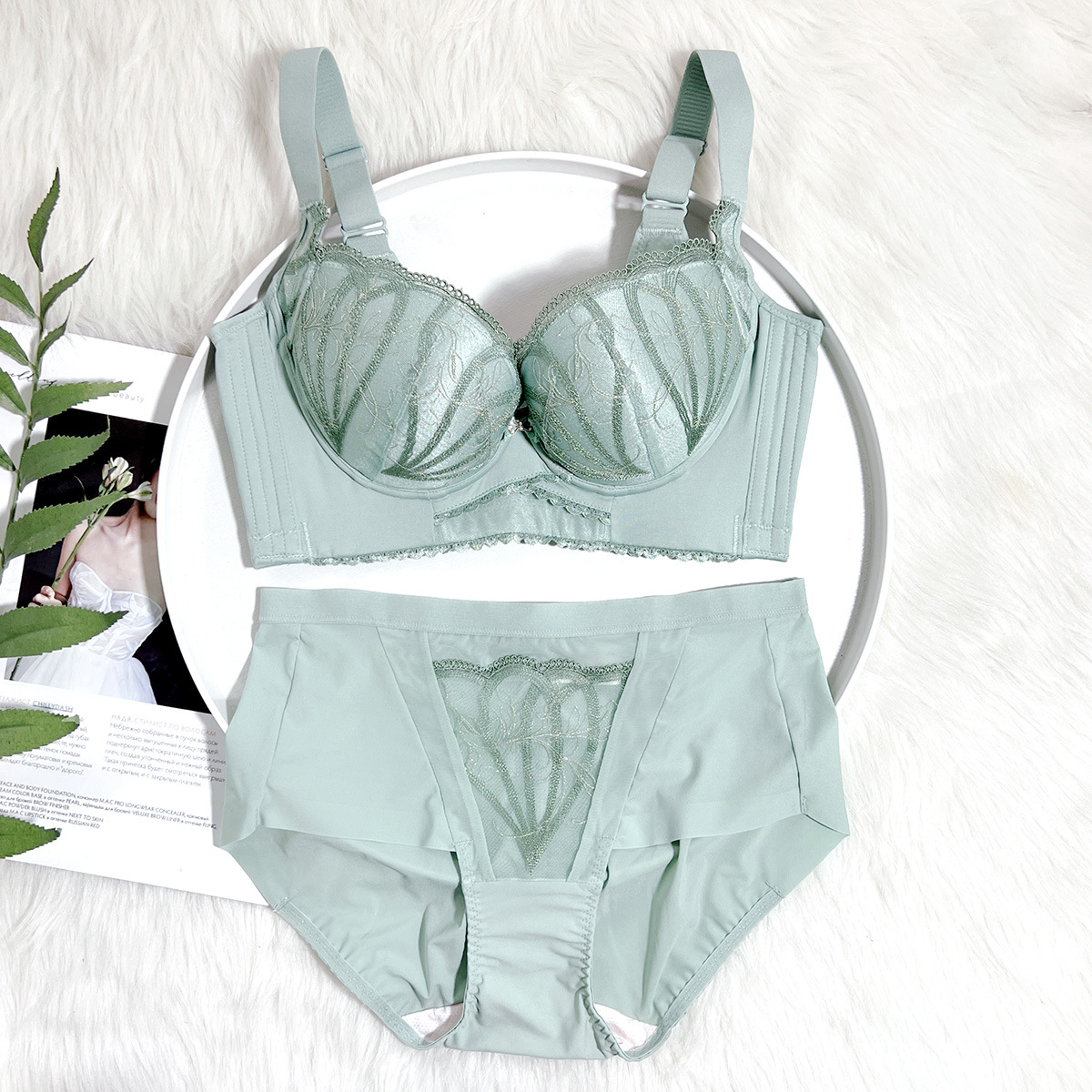 워터미스트 그린(세트) 윗부분은 얇고 아랫부분은 3.5CM 두꺼워요