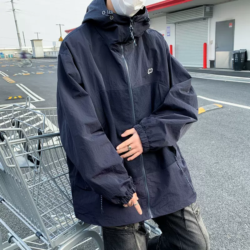 2025户外薄款防晒衣男女夏季透气运动百搭外套防紫外线防晒服旅游