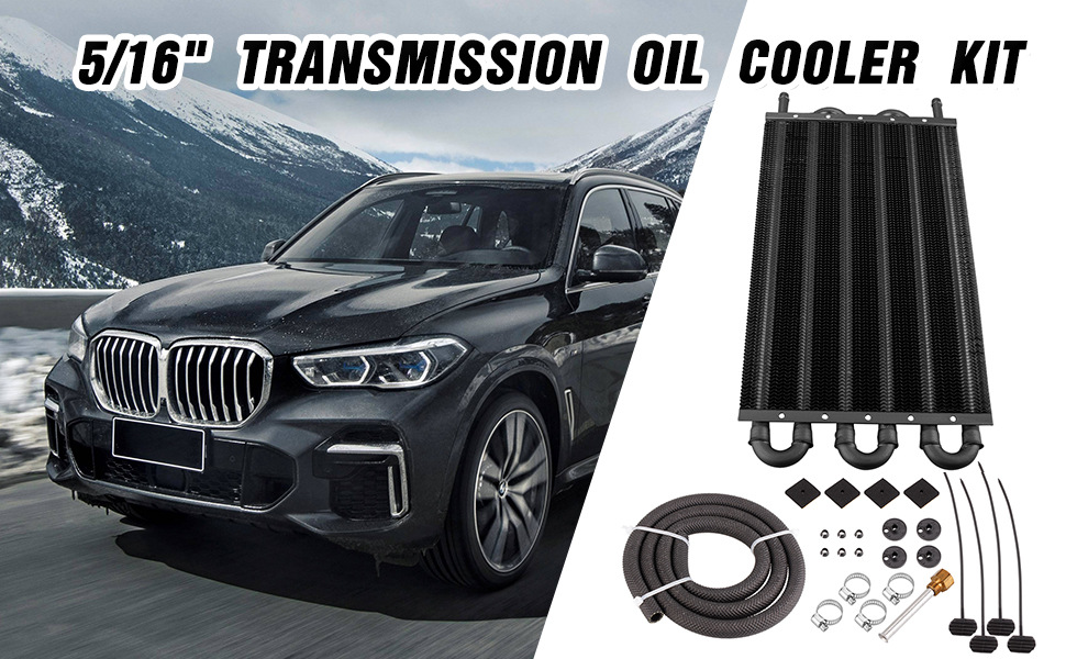 Cross-border special for automobile modification parts air conditioning exhaust tube condenser condenser tube universal oil cooler heat dissipation