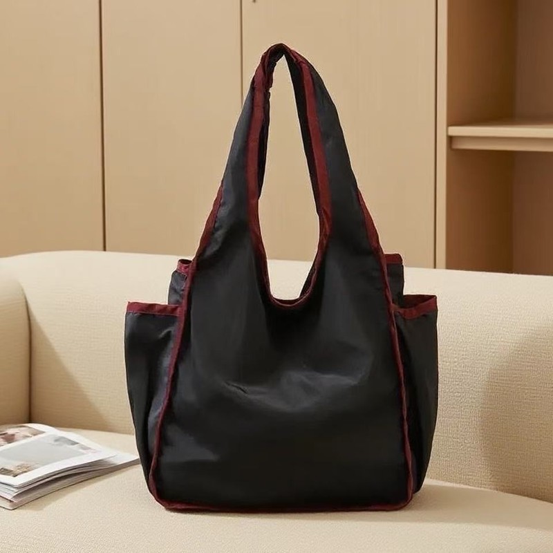 クラウドショッピングバッグ巾着食料品バッグファッションショルダーバッグハンドバッグ旅行収納スーパーマーケットショッピングバッグ印刷可能|undefined