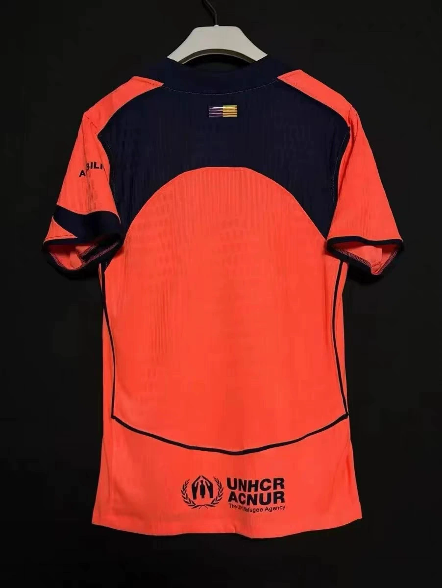 Игровая футболка Barcelona player version, домашняя и выездная, с возможностью нанесения номера, размеры S–2XL