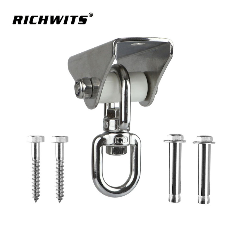 Stainless Steel 304 Swing Hook, Hanging Chair Accessories, Yoga Fixed Disc Accessories, Rotating Swing Sandbag Hook