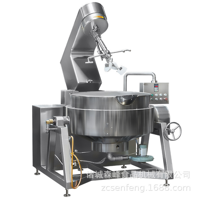 大型智能炒菜设备器人 PLC控温 电磁搅拌炒菜锅 大型食堂的选择