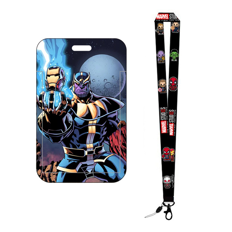 Creativo serie Marvel tarjeta Tarjeta de dibujos animados tarjeta del campus estudiante acceso control Metro Bus tarjeta titular puede ser ordenado