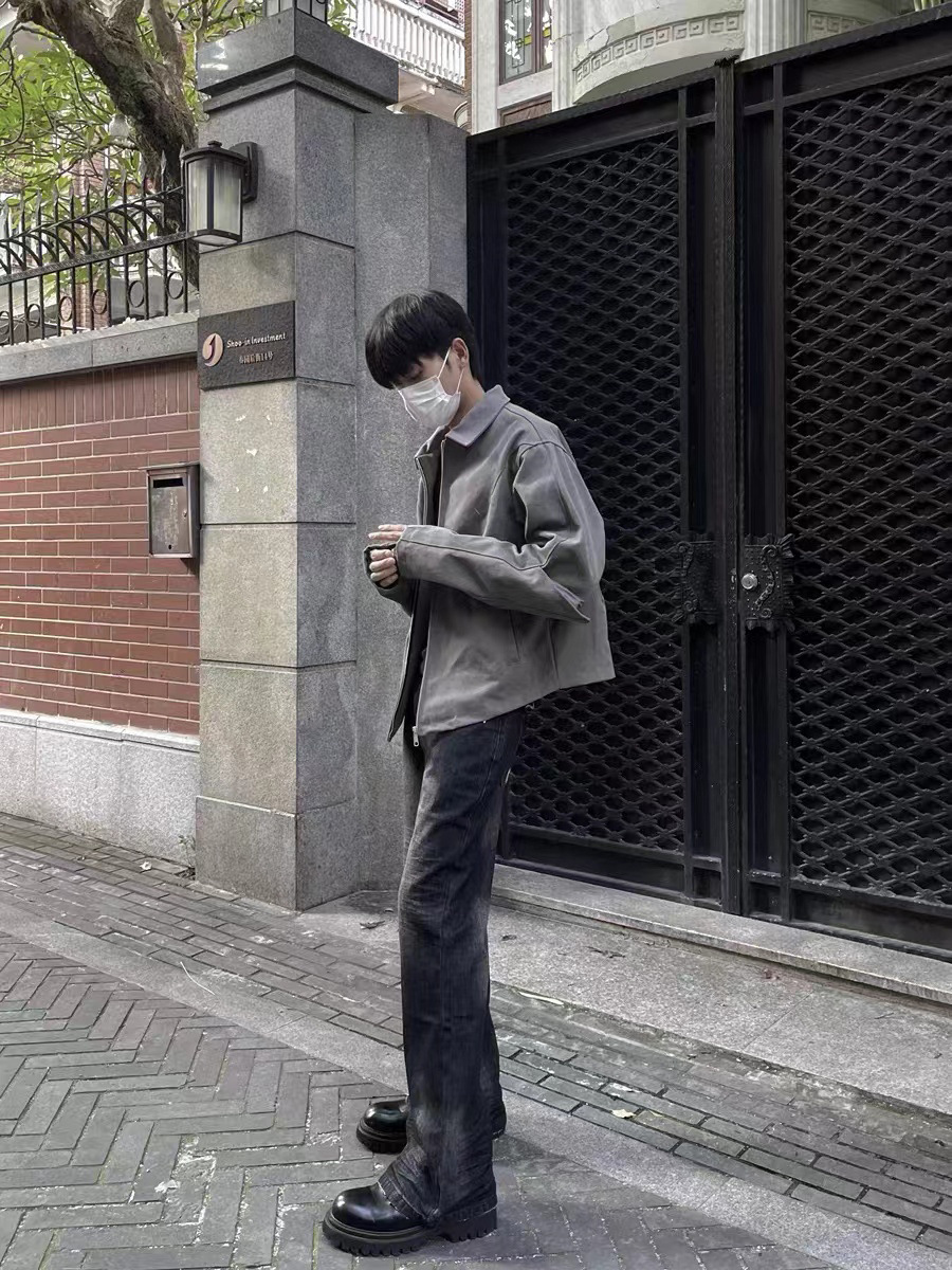 Giacca da uomo con spalline e design street style cavaliere_voghion.com