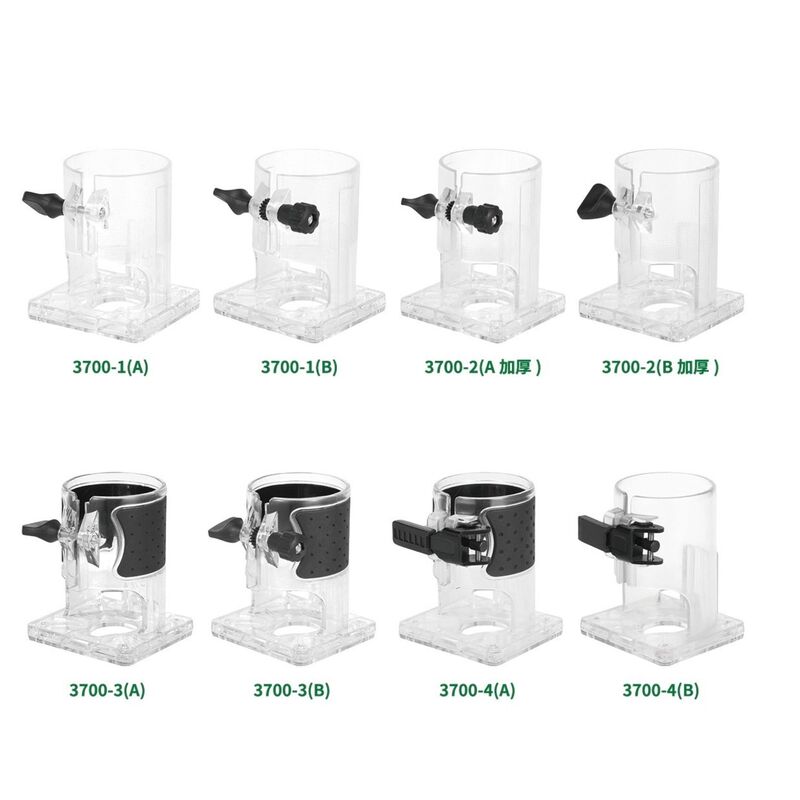 Electric tool accessories trimming machine transparent cover base factory direct sales 3700 complete woodworking trimming machine accessories