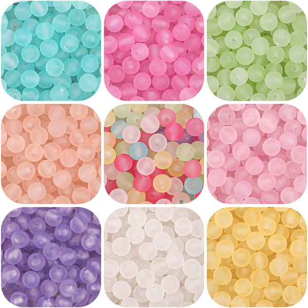 Acrylic transparent matte eraser