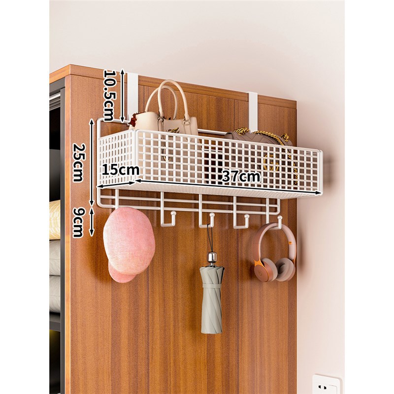 흰색 단층 대형 후크(캐비닛 측면 모델)