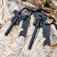Outdoor Butterfly Shaped Flint Striker Bottle Opener Survival Tool Magnesium Bar Solid Large Fire Starter