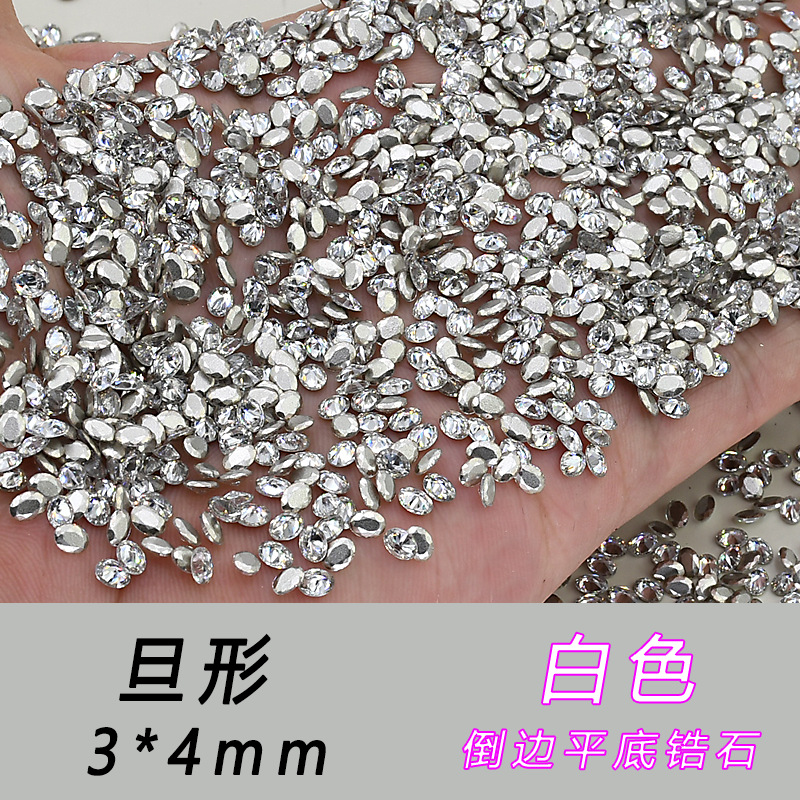 데니어 모양 3*4mm 21*--지르콘