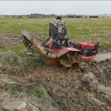 28匹旋耕机耕船滩涂船式耕整机拖拉机带倒挡液压升降藕田水田稻田