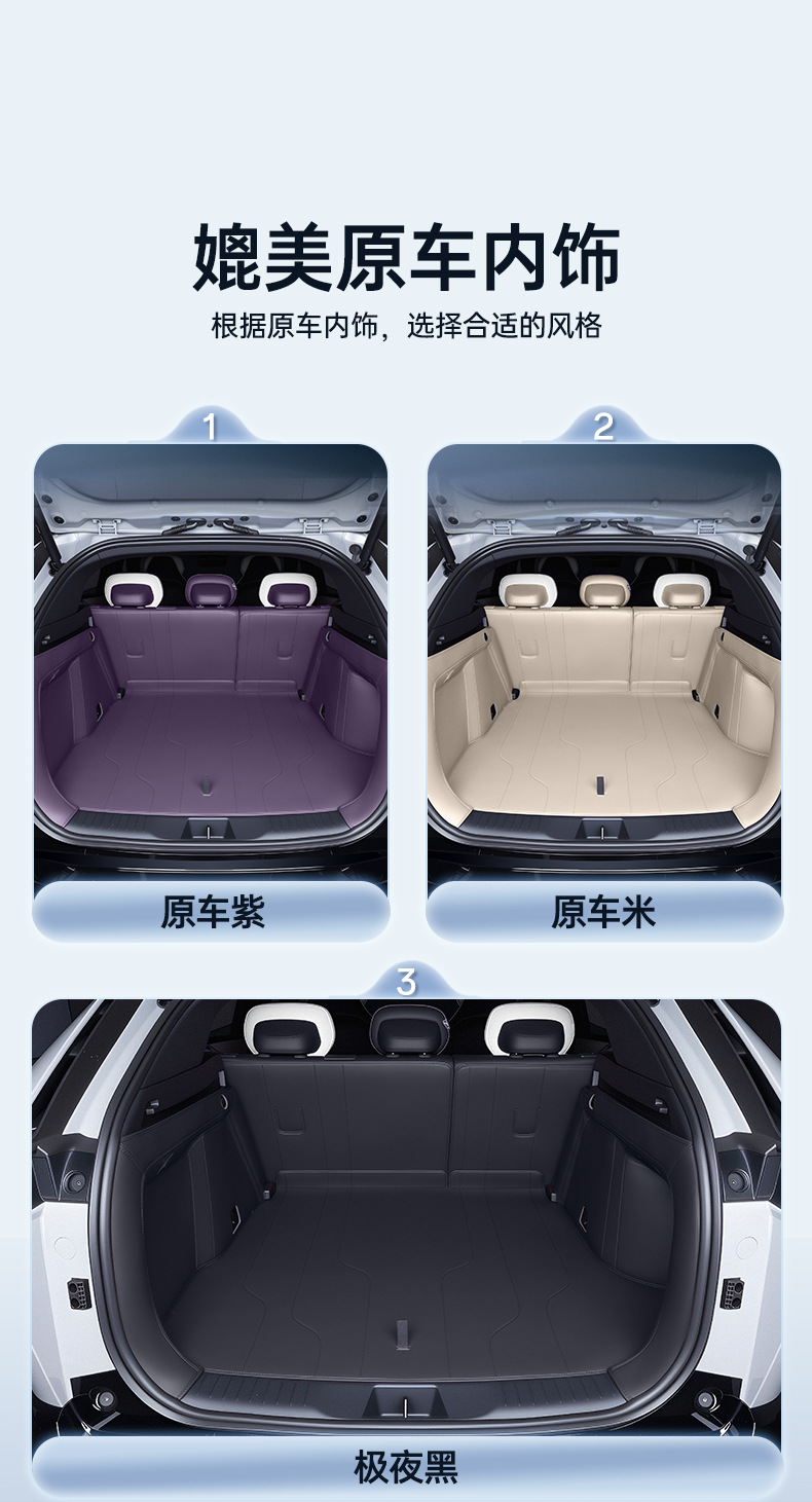 Suitable for Mazda Ez60 Trunk Mat, Full Surround Ez-60 Dedicated Trunk Mat, Car Interior Modification Supplies