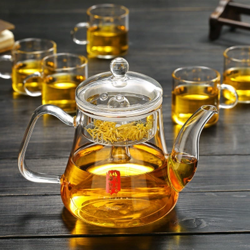 Glass teapot, capacious material, herbal tea, wholesale