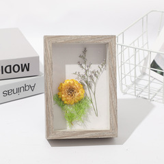 Dry Flower Frame, Wooden 3D Hollow Frame for Desktop, 3-5CM, Wall-mounted DIY Plant Specimen Frame, Wholesale