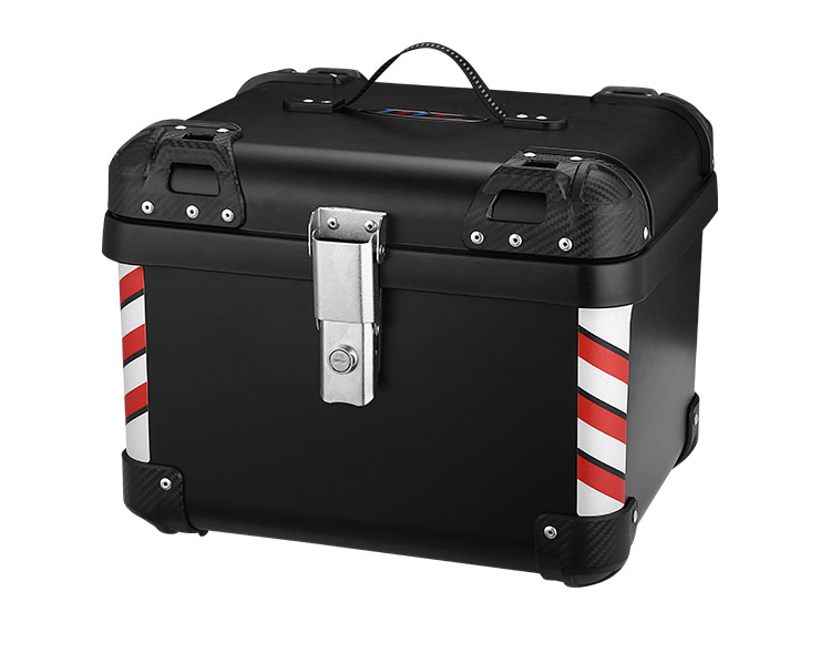 Motorcycle trunk large capacity trunk scooter electric car trunk large universal non-aluminum alloy tail box