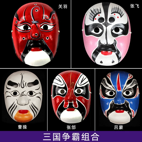 The Three Kingdoms Struggle for Hegemony (Guan Yu, Zhang Fei, Cao Cao, Zhang He, Lu Meng)