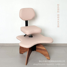 坐没坐相盘腿椅猴凳自动版可调高低可蹲可跪带靠背打坐瑜伽办公椅