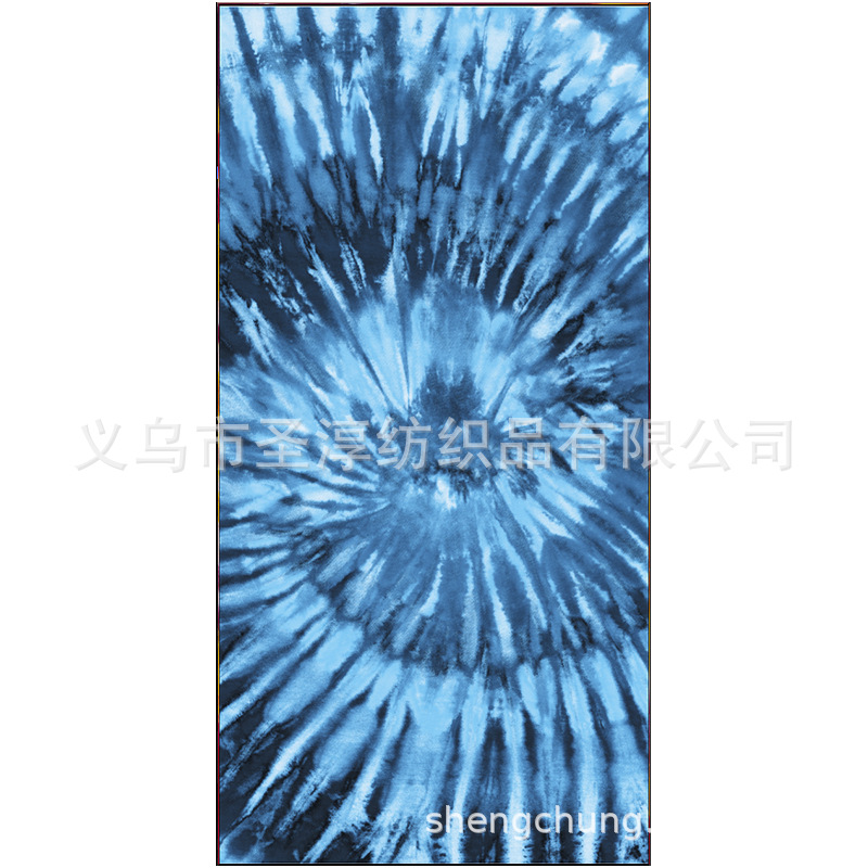 Toalla de baño de secado rápido de verano de una sola cara de impresión Toalla de playa para adultos microfibra cómoda arena antiadherente Toalla de baño grande