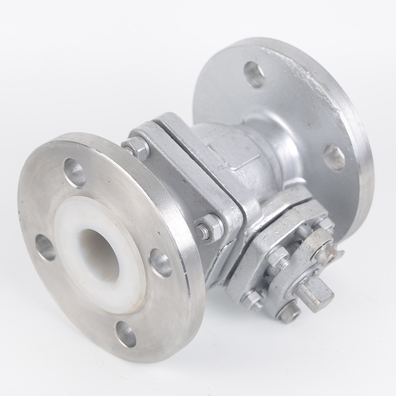 衬氟法兰球阀 Q41F46-16P 不锈钢衬氟球阀 带信号反馈