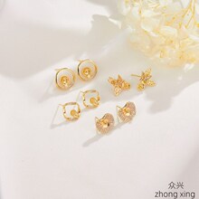 �¿��Լs925����΢���ʯ���� 14K��ɫ��diyճ��������������