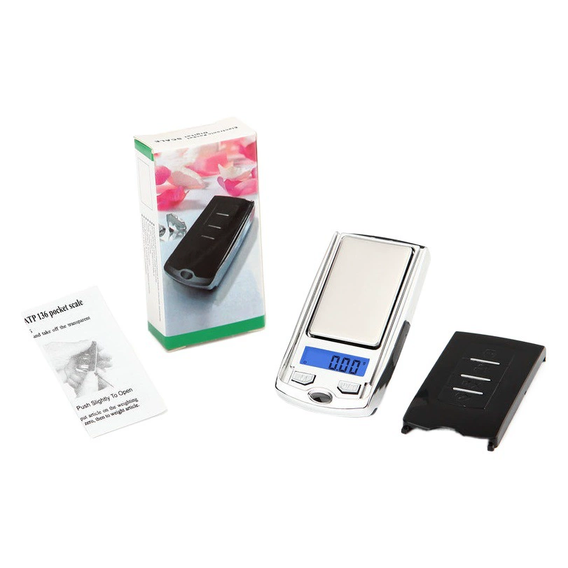 Портативные мини-ювелирные весы электронные весы 0,01 г 0,1 г весы медицинский порошок весы автомобильные ключи карманные весы