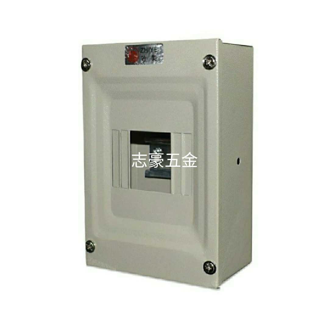 配电箱 2-4位铁盒配电箱 C45空气开关配电箱 漏电开关配电垒德株