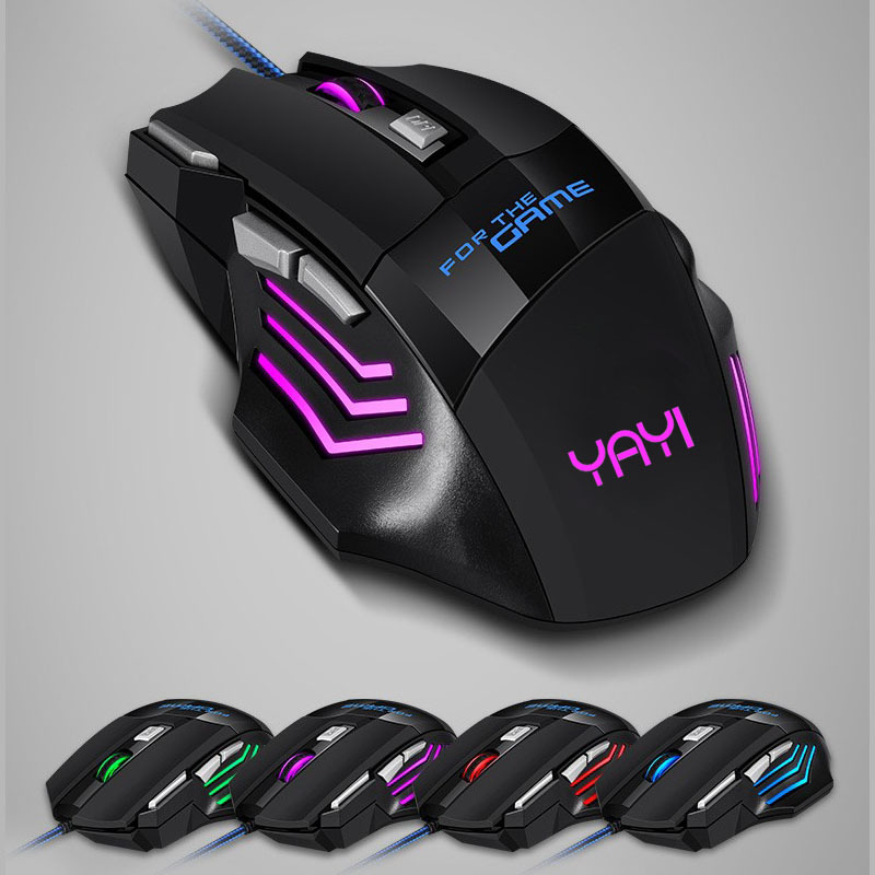 Venta directa de fábrica nuevo juego ratón transfronterizo al por mayor maquinaria de ratón con cable Hongfa fotoeléctrico competitivo pollo juego móvil