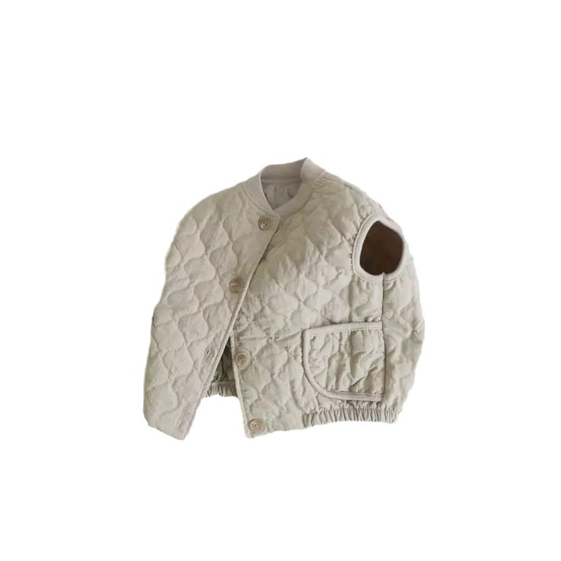 Chaleco de algodón para niños Otoño e Invierno estilo coreano ropa para niños y niñas ropa de invierno Bebé invierno ropa exterior chaleco cálido
