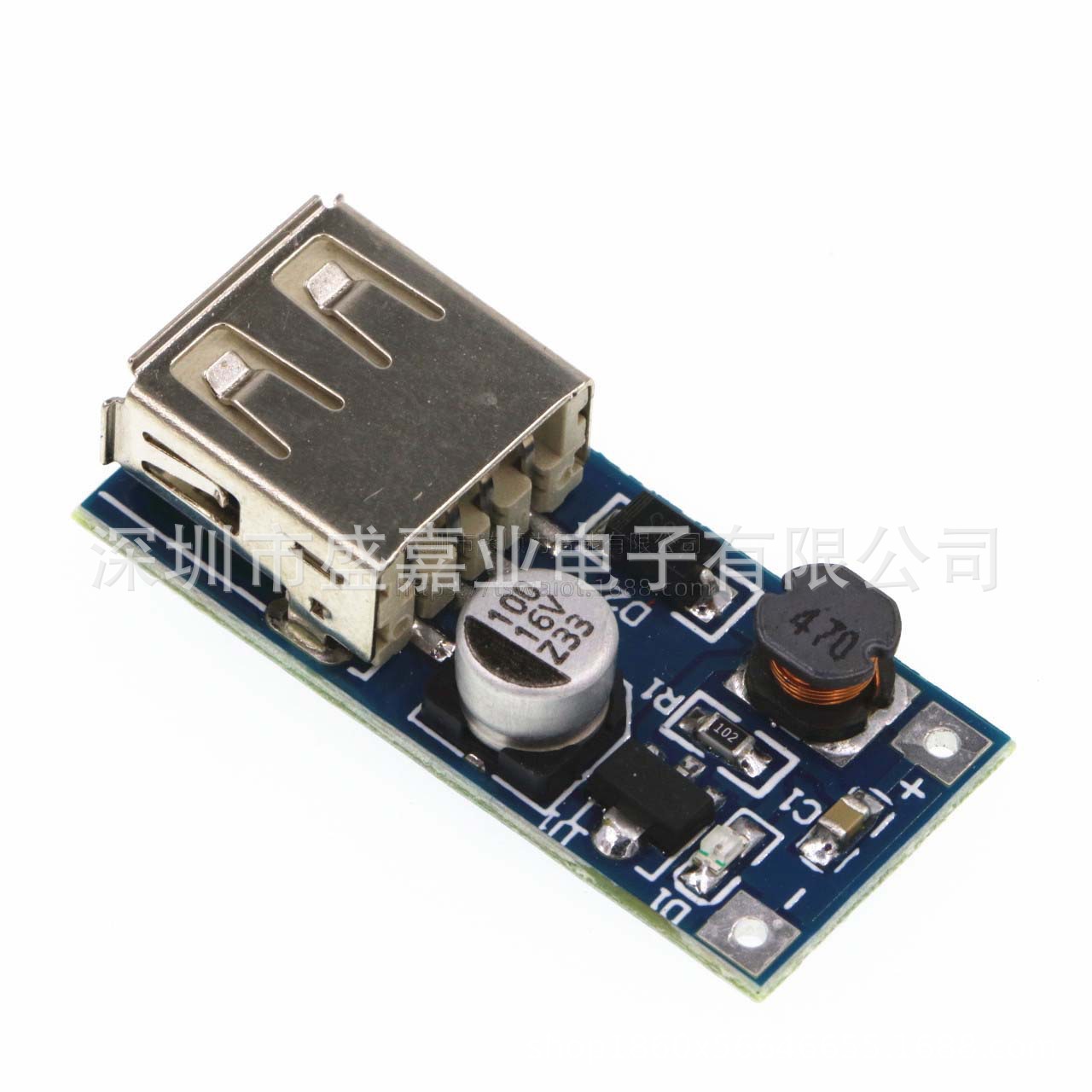 DC-DC Boost Module (0.9V~5V) Boosts 5V 600MA USB Boosting Circuit Board Power Bank Boosting