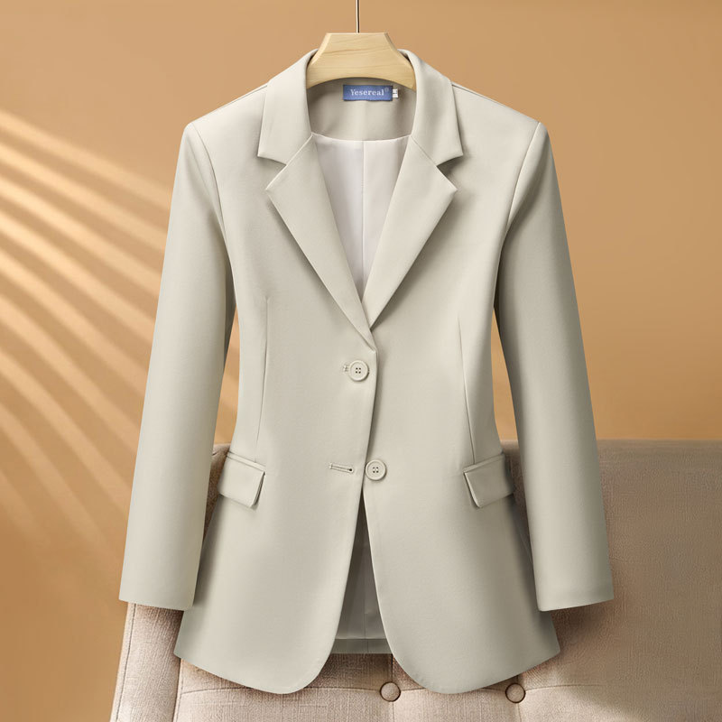 2026 Autumn New Women's Plus Size Lemon Yellow Blazer Jacket, High-End Suit Coat, Suitable for 100KG 2026 Autumn New Women's Plus Size Lemon Yellow Blazer Jacket, High-End Suit Coat, Suitable for 100KG
