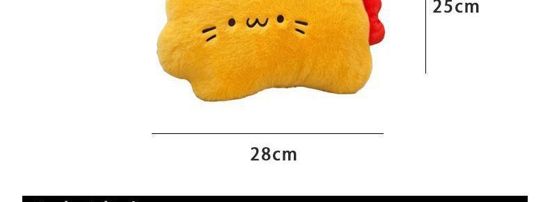 Headrest suitable for all seasons, same style lumbar support cushion, waist-protecting pillow, cartoon car seat cushion, cute car pillow