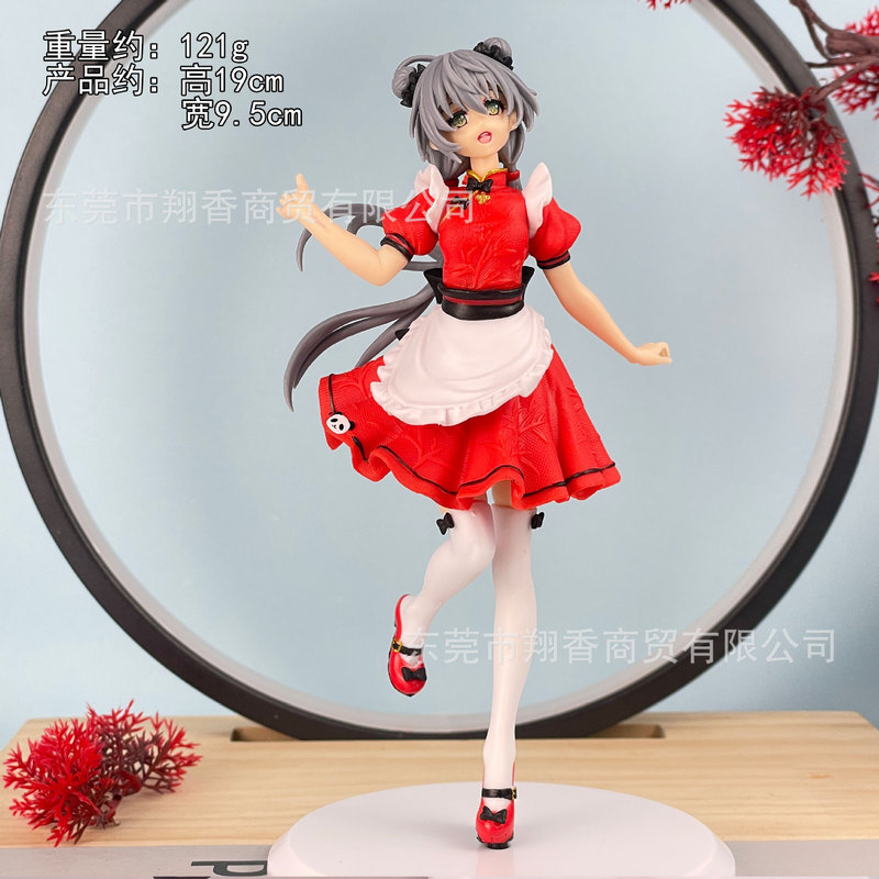 包邮灰姑娘初音手办睡美人长发洛天依公主水手服摆件批发代发|undefined