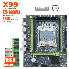 AmentmenNEW X99 P4 2690V3 1*16G DDR4 RAM motherboard set