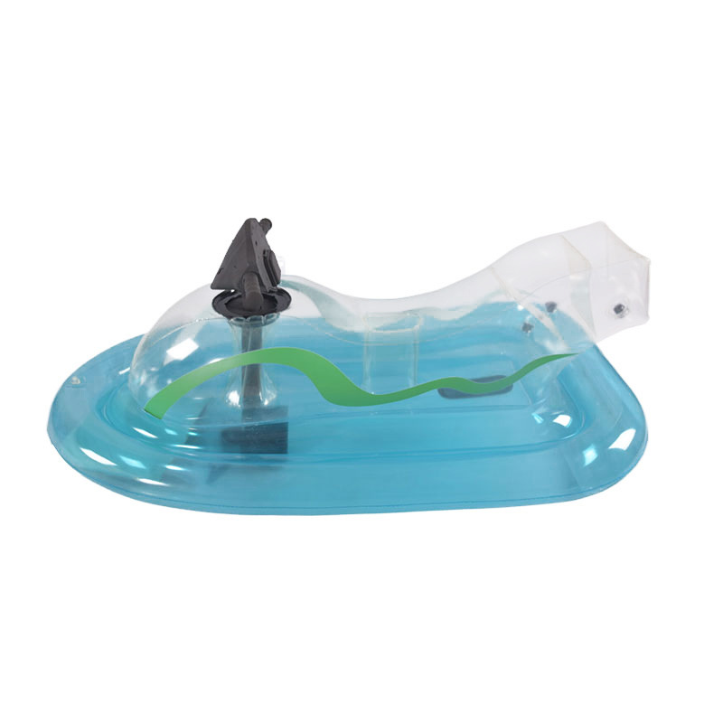 Foreign Trade Customized New Water Swimming Pool Inflatable Electric Motor Water Spray Toy Motorboat Floating Beach Swimming Pool