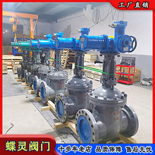 蝶靈礦用隔爆型一體式電動閘閥MZ9B41H-64C DN250配套KXBC控制箱