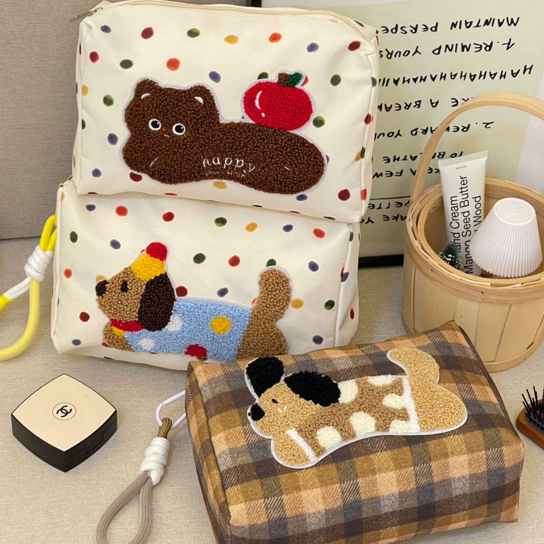 Bolsa de cosméticos portátil para mujer pequeña y ligera bolsa de almacenamiento de cosméticos portátil linda bolsa de baño de viaje bolsa de almacenamiento pequeña