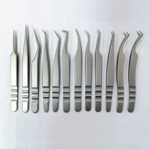 Contract Ukraine False Eyelash Tweezers Wholesale Grafting Eyelash Clip High Precision Special Penguin Tweezers Chinese Tweezers