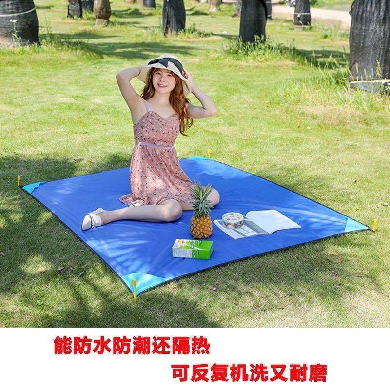 アウトドアオックスフォード布ピクニックマットins風子供遠足日本式公園携帯マット坪ビーチマット|undefined