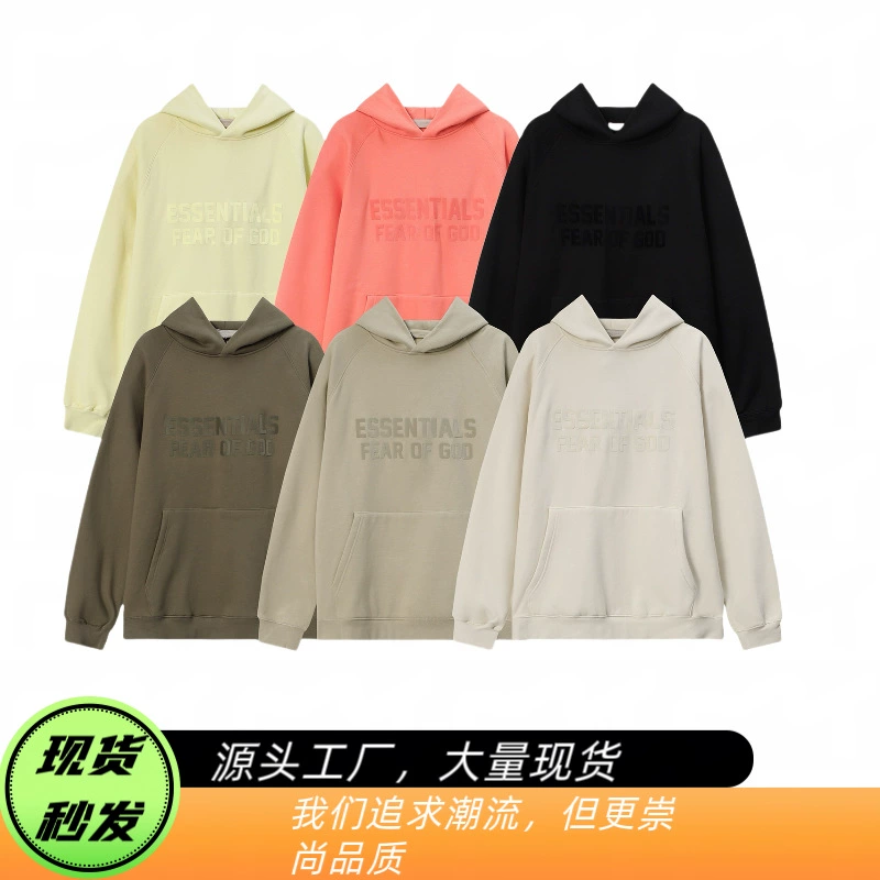 ESSENTIALSFOG Новый плюшевый свитера с капюшоном повседневная пара источник фабрики