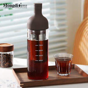 Coffee Cold Extract Pot Cold Brewing Pot Ice Extract Pot Cold Extract Pot Cold Quenched Coffee Large Capacity Ice Drop Coffee Pot