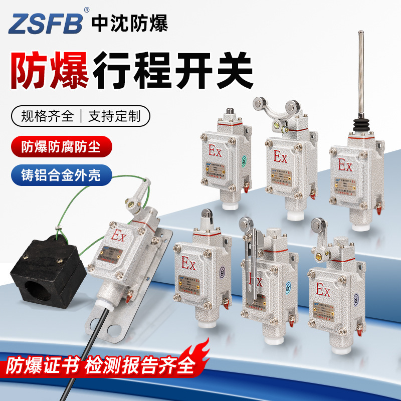 Explosion-Proof Travel Switch Lx5 Aluminum Alloy Limit Switch Adjustable Single-Arm Roller-Type Swing Arm Explosion-Proof Switch Iib Explosion-Proof Travel Switch Lx5 Aluminum Alloy Limit Switch Adjustable Single-Arm Roller-Type Swing Arm Explosion-Proof Switch Iib