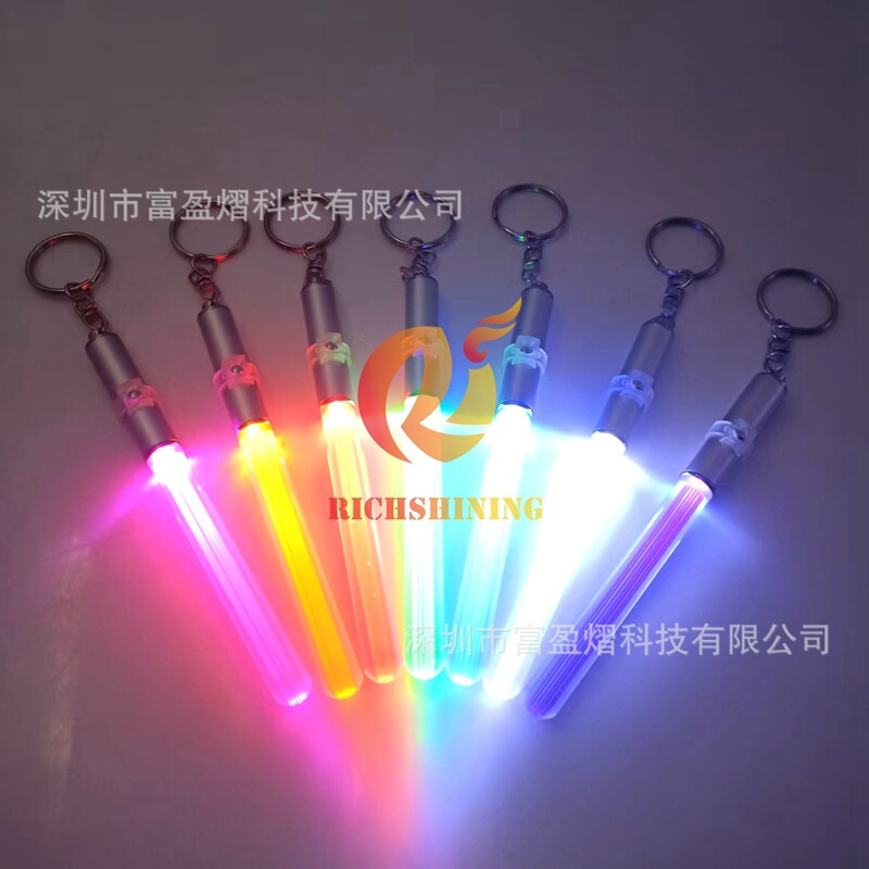 Fuyingyi Wholesale Led Luminous Key Pendant Acrylic Lightsaber Keychain Mini Pen Stick Mountaineering Warning Fuyingyi Wholesale Led Luminous Key Pendant Acrylic Lightsaber Keychain Mini Pen Stick Mountaineering Warning