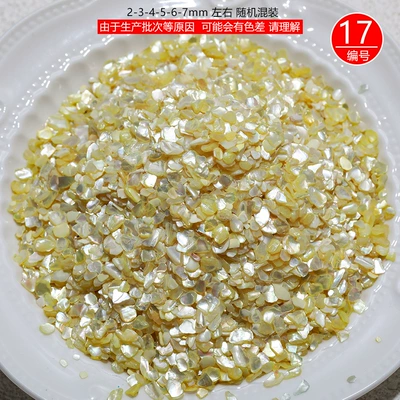 lacquer inlay DIY material, Dırnaq bəzəkləri - collage-shell-17-10-grams