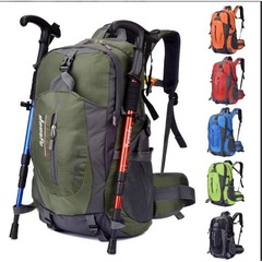 ポータブルサイクリング新しいアウトドアバックパック40リットル旅行多機能登山防水レジャーハイキング学生