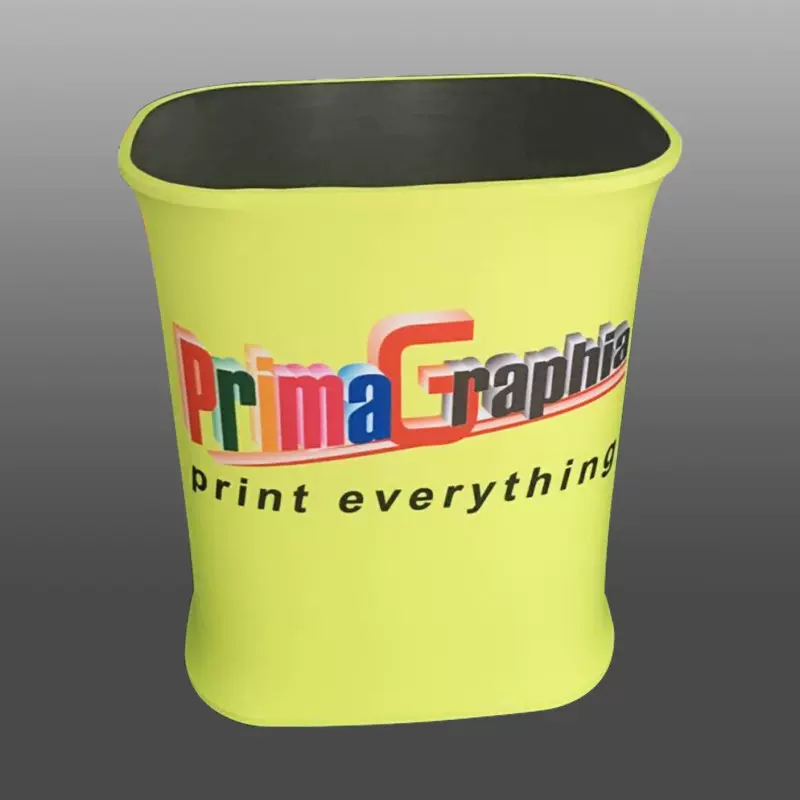 快幕秀前台方形展会接待台便携式速展折叠展示架铝合金促销展台