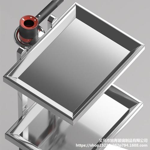 Beauty Salon Trolley Internet Redhead Hairdressing Shop Trolley Hair Salon Stainless Steel Trolley Foldable Hair Salon Tool Cart 