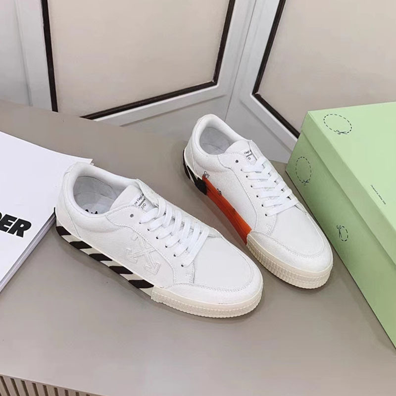 Comercio exterior nueva flecha cruzada zapatos blancos zapatos de hombre y mujer verano transpirable cuero genuino fondo grueso todo partido bajo tablero superior zapatos pareja